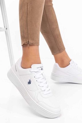 کفش پیاده روی سفید زنانه پارچه ای U.S. Polo Assn. - کد 905065370