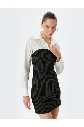 لباس مشکی زنانه بافتنی Koton - کد 849667599