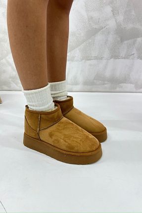 بوت / نیم بوت قهوه ای زنانه چرم مصنوعی inizio - کد 858642221
