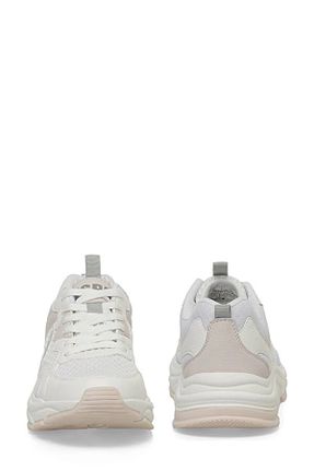 کفش پیاده روی سفید زنانه چرم مصنوعی U.S. Polo Assn. - کد 827222759