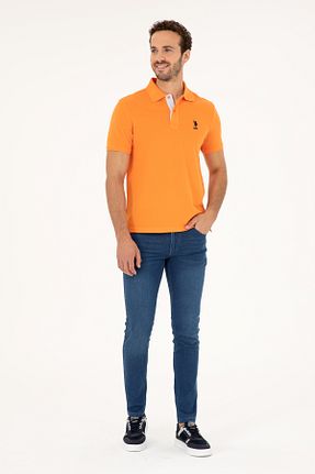 شلوار جین سرمه ای مردانه پاچه ساده U.S. Polo Assn. - کد 835799329