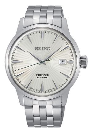 ساعت مچی سفید مردانه 41 میلی متر Seiko - کد 185984035