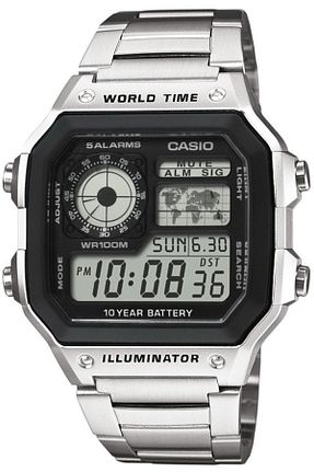 ساعت مچی سفید مردانه 42 میلی متر Casio - کد 1926592