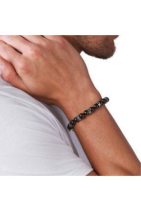 دستبند استیل (فولاد) قهوه ای مردانه استیل ضد زنگ Diesel Jewel - کد 361644814
