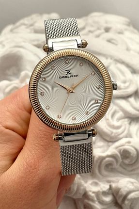 ساعت مچی زرد زنانه 36 میلی متر Daniel Klein - کد 411435868