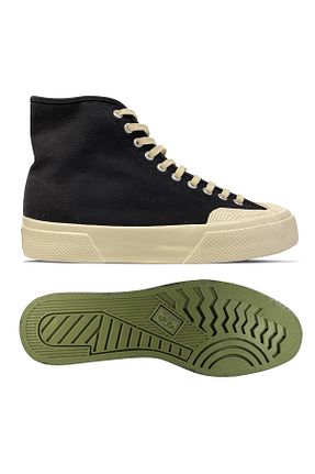 کفش اسنیکر آبی مردانه بند دار Superga - کد 862984433