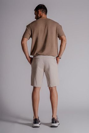 شلوارک و برمودا بژ مردانه Relaxed BRACCAS - کد 835499887