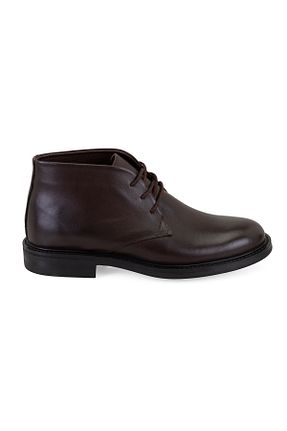 بوت / نیم بوت مشکی مردانه چرم خالص Desa - کد 863053642