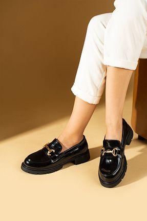 کفش لوفر مشکی زنانه جیر Pembe Potin - کد 863057468