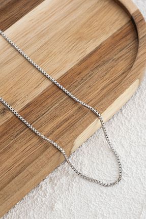گردنبند استیل ( فولاد ) زنانه استیل ضد زنگ ByFlorya Jewelry - کد 854112886