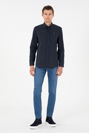 شلوار جین آبی مردانه بلند U.S. Polo Assn. - کد 863074531