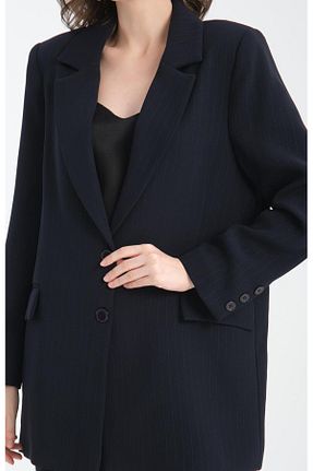 ست بالاتنه و پائین تنه سرمه ای زنانه بافتنی MAXMU - کد 863102295