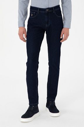 شلوار جین آبی مردانه پاچه تنگ U.S. Polo Assn. - کد 863085719