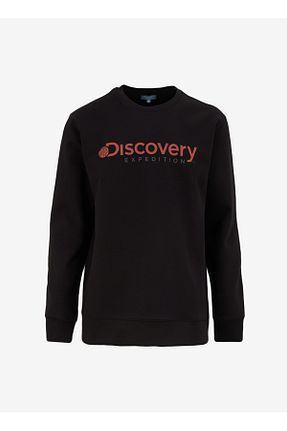 سوئیشرت مشکی مردانه ساده Discovery Expedition - کد 863090293