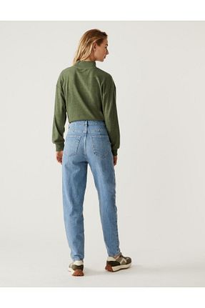شلوار جین آبی زنانه پاچه ساده Marks & Spencer - کد 647129347