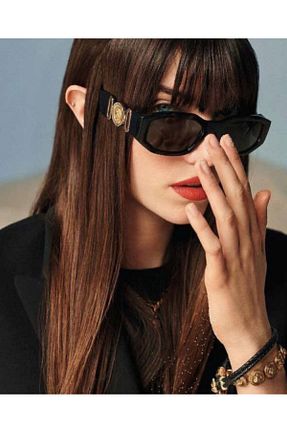 عینک آفتابی مشکی زنانه 53 Versace - کد 46940426