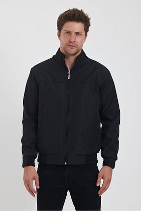 کاپشن مشکی مردانه بافتنی TREND KOMBİN - کد 846253918