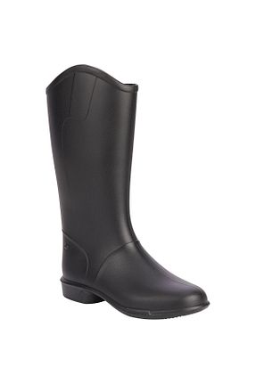 چکمه مشکی بچه گانه پاشنه کوتاه (1 - 4 سانتی متر) Decathlon - کد 647535619