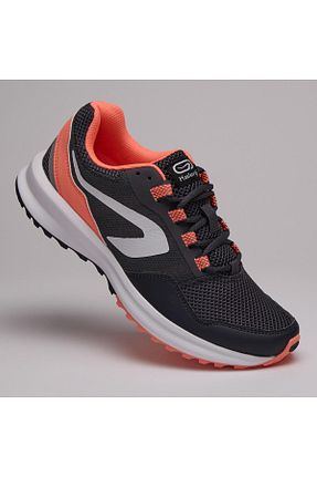 کفش دو و میدانی و تمرینی طوسی زنانه Decathlon - کد 308682302