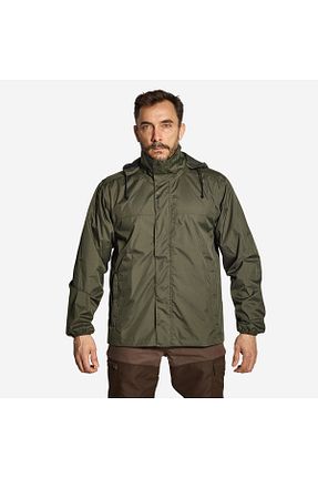 کاپشن اسپرت خاکی مردانه رگولار Decathlon - کد 366055660