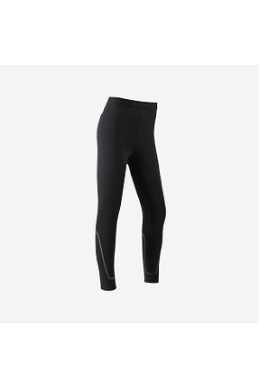 ساق شلواری اسپرت مشکی بچه گانه بافتنی Decathlon - کد 382868194