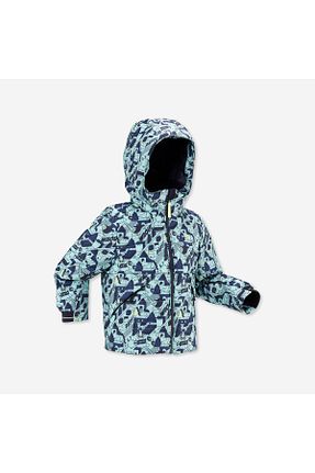 کاپشن اسکی فیروزه ای بچه گانه Decathlon - کد 380061104