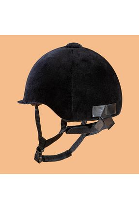 کلاه سوارکاری مشکی زنانه Decathlon - کد 649436246