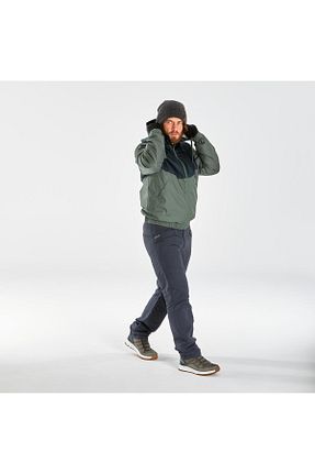 کاپشن اسپرت خاکی مردانه رگولار Decathlon - کد 855792854
