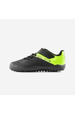 کفش فوتبال چمنی مشکی بچه گانه Decathlon - کد 675264902