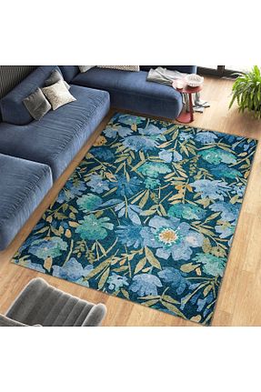 فرش رنگی قابل شستشو Rugs Modern Halı - کد 863130283