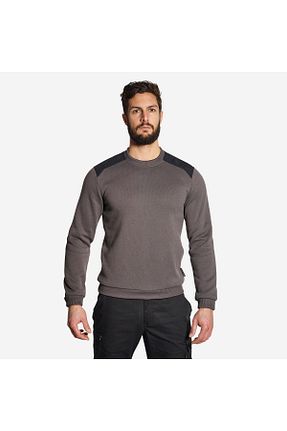 پلیور طوسی مردانه ساده Decathlon - کد 463486260