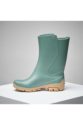 چکمه سبز بچه گانه پاشنه کوتاه (1 - 4 سانتی متر) Decathlon - کد 800618974