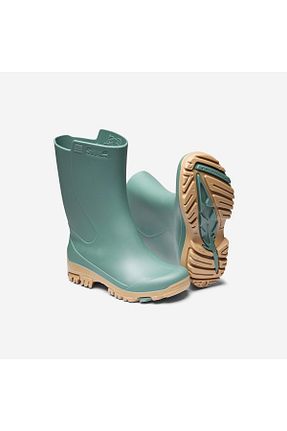 چکمه سبز بچه گانه پاشنه کوتاه (1 - 4 سانتی متر) Decathlon - کد 800618974