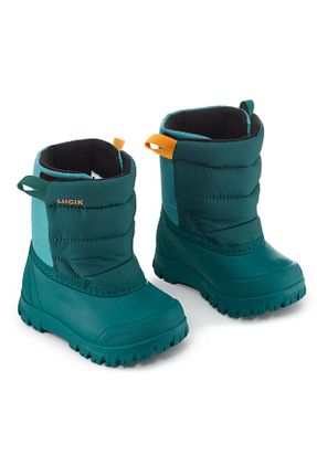بوت برفی فیروزه ای بچه گانه ضد آب Decathlon - کد 380403998
