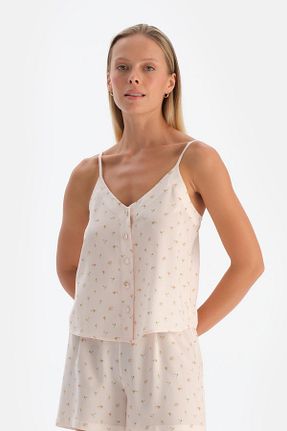 بالاتنه راحتی سفید زنانه گلدار Dagi - کد 863148699