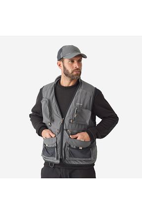 جلیقه اسپرت طوسی مردانه رگولار Decathlon - کد 816461257