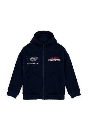 سوئیشرت سرمه ای بچه گانه ساده U.S. Polo Assn. - کد 834567786