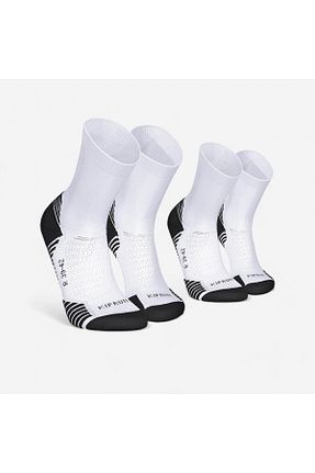 جوراب اسپرت سفید زنانه الاستین Decathlon - کد 816482129