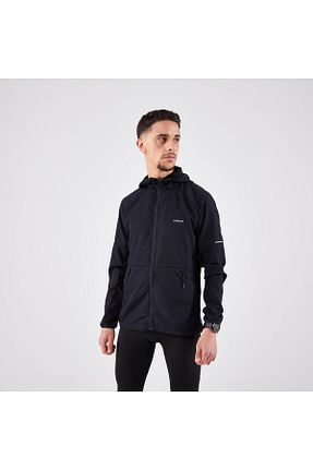 بادگیر و بارانی اسپرت مشکی مردانه رگولار Decathlon - کد 858283235