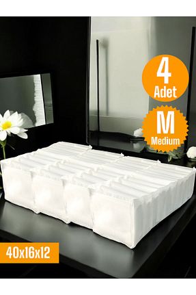نظم دهنده کمد سفید پارچه Balkan Room - کد 863078492