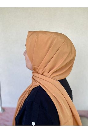 شال قهوه ای زنانه پنبه ای Benim - کد 863153836