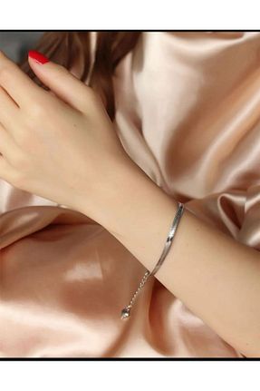 دستبند استیل (فولاد) زنانه استیل ضد زنگ BERİLLA DIAMOND - کد 863212145