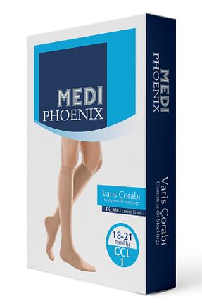 جوراب واریس قهوه ای wicromed - کد 863245765