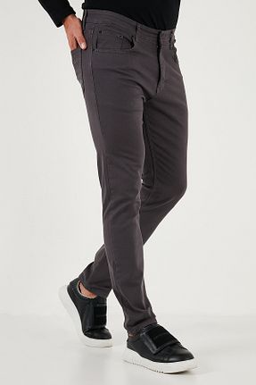 شلوار طوسی مردانه پنبه - الاستین Buratti - کد 863260562