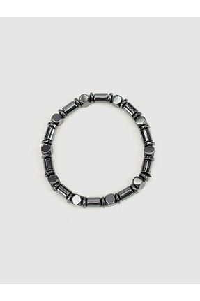دستبند جواهر رنگی مردانه فلزی Ltb - کد 343334185