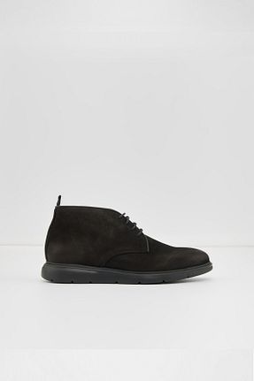 بوت / نیم بوت مشکی مردانه چرم خالص Aldo - کد 863294068