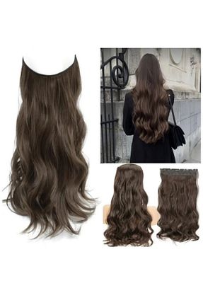 کلاه گیس قهوه ای زنانه AKOLİFE - کد 863330441