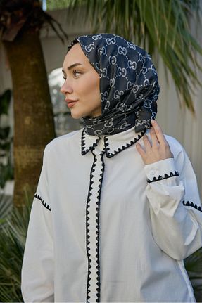 شال طوسی زنانه پنبه ای Oxygen Scarfs - کد 842654134