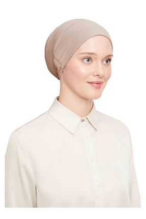 کلاه شنای حجاب بژ زنانه ihvanonline - کد 857629668