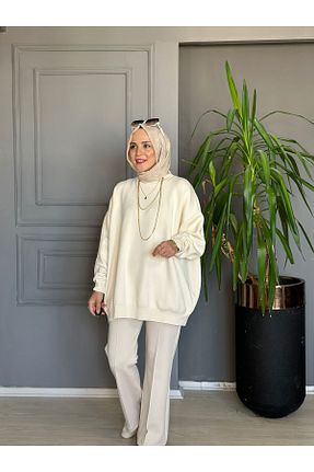 شلوار بژ زنانه پارچه Selma Butik - کد 863348286
